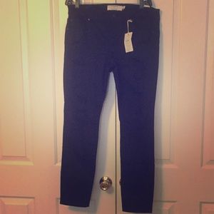 Torrid black denim ripped skinny jeans